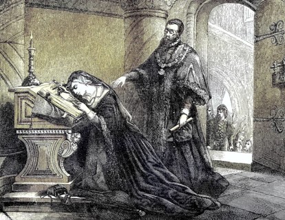 The last moments in the life of Mary