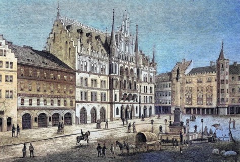 Das neue Rathaus in Munich