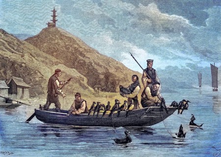 Cormorant fishermen