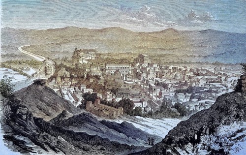 The view of Rome at the time of Caesar
