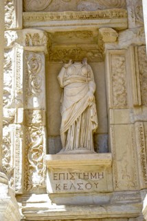 Ruins of the Ancient city of Ephesus in Turkey