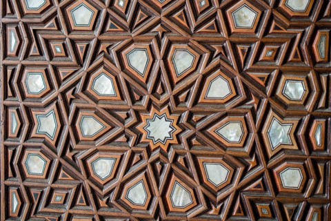 Ottoman art example of Mother of Pearl inlays