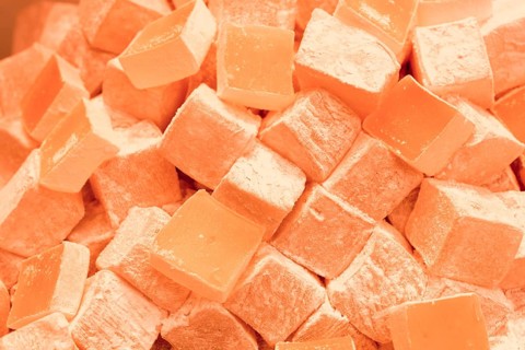 Turkish delight sweets made in Traditional style