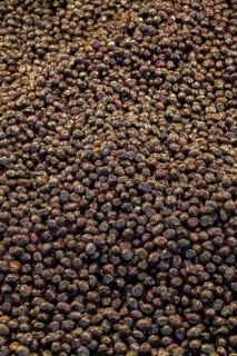 Turkish style prepared olives in the market stands