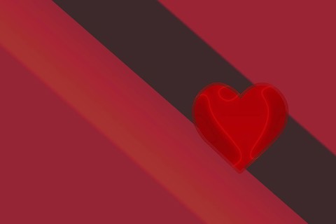 Valentines day card concept. Heart for Valentines Day Background