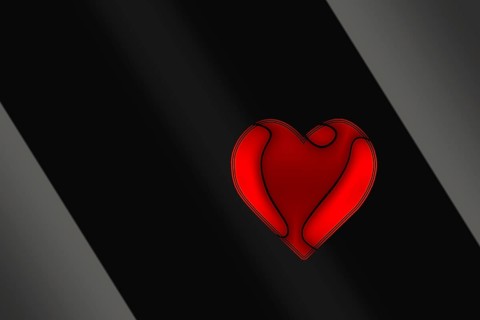 Valentines day card concept. Heart for Valentines Day Background