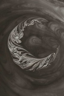 Ebru marbling handmade art