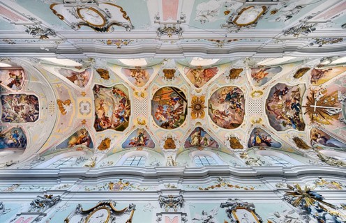Ceiling frescoes