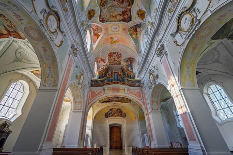 The organ loft