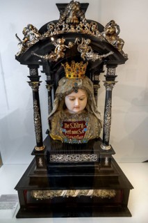 Relic of St Ursula in the monastery museum
