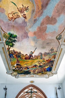 Ceiling fresco