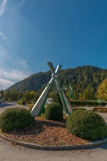 Entrance to the Alpen Caravanpark Achensee