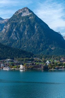 Village of Pertisau at the Karwendel nature reserve