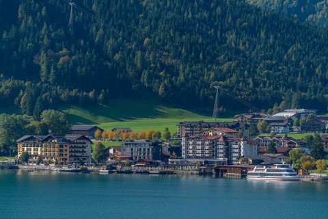Village of Pertisau at the Karwendel nature reserve