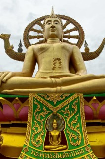 The Great Buddha in Mara Pose