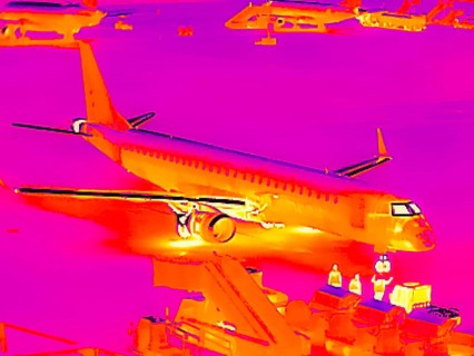 Aeroplane at airport