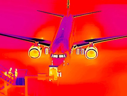 Aeroplane at airport