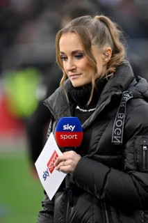 Sports presenter Nele Schenker SKY Sport interview