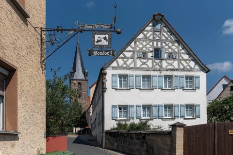 Rectory a historic half-timbered house
