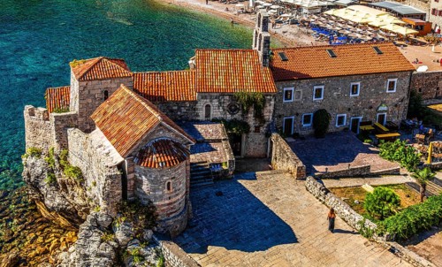 Sv. Sava and Santa Maria Punta right by the sea