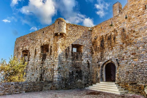 Citadel in the old town centre of Budva
