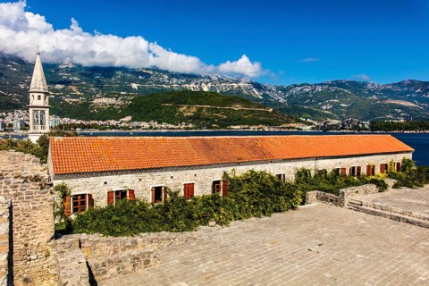 Citadel in the old town centre of Budva