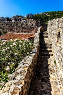 View from the walk on the old city wall
