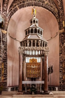 Silver Altar with the Ciborium