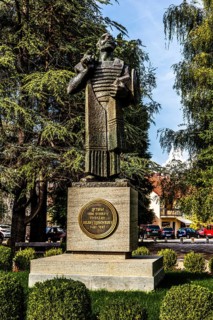 Monument to city father Ivan