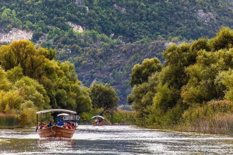 Natural paradise and national park Lake Scutari