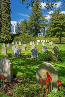 German WW1 graves at the St. Symphorien Military Cemetery