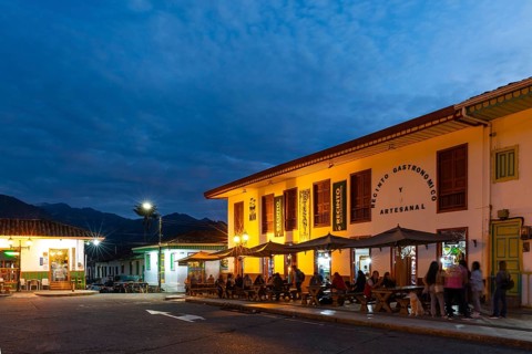 Historic Paisa style houses