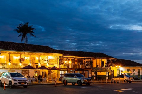 Historic Paisa style houses