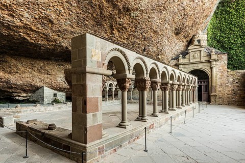 Romanesque cloister