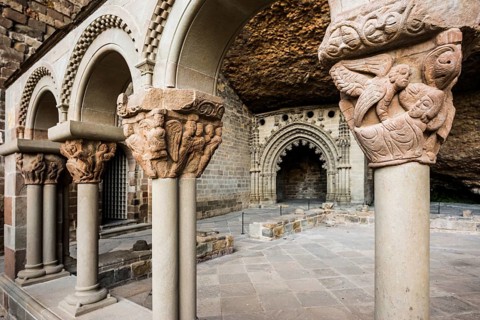 Romanesque cloister