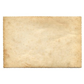Old blank postcard