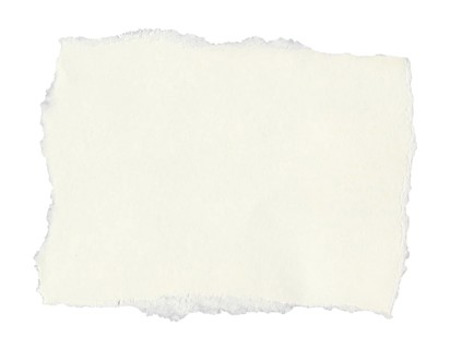 Blank tag label parchment isolated over white