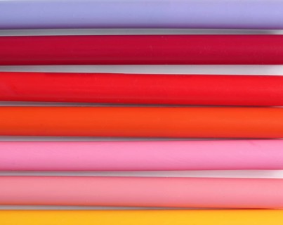 Purple red pink and yellow felt tip pen