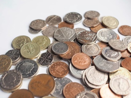 Pound coins