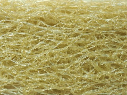 Rice vermicelli noodles background