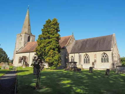 St Mary Magdalene church in Tanworth in Arden
