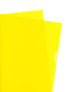 Yellow document folders
