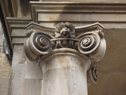 Ionic capital detail