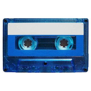 Tape cassette isolated