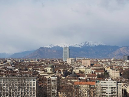 Aerial view of Turin