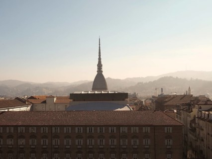 Aerial view of Turin