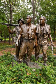 Memorial to the Vietnam War in Washington D. C.