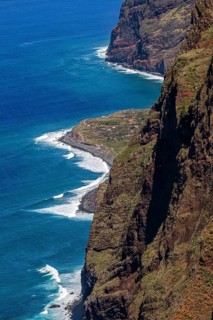 View of the cliffs from the Miradouro da Boa Morte