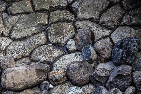 Volcanic rock formations