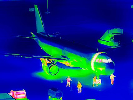 Aeroplane at airport
